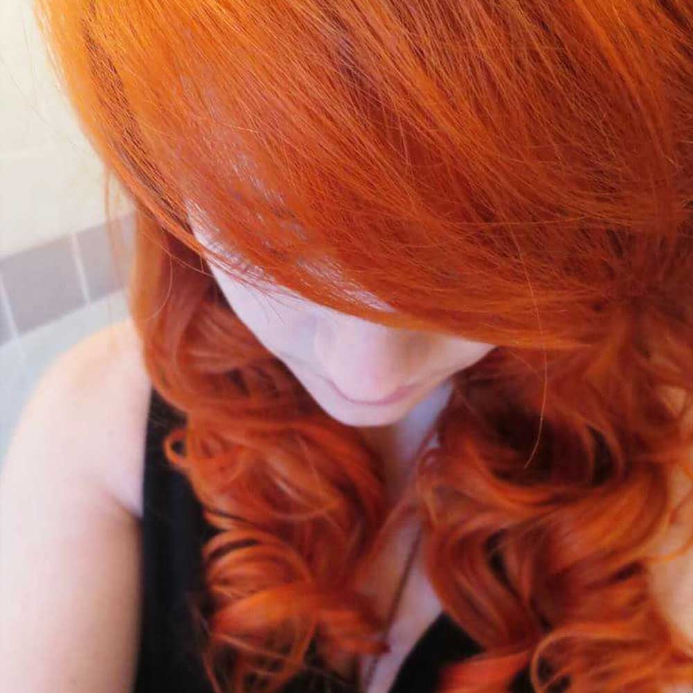 Crazy Color - Orange Haarfärbemittel - Semipermanenter Haarfarbstoff - Orange